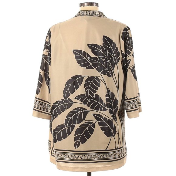 Boho Vintage Printed Kimono Cardigan/Top - Size M - Picture 2 of 4